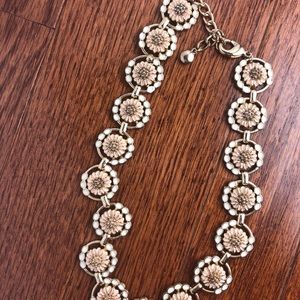 Floral statement necklace